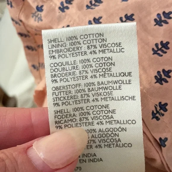 By Anthropologie Embroidered Tunic Mini Dress - Picture 16 of 16